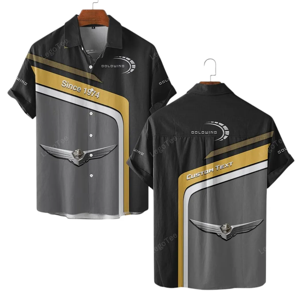 Honda Gold Wing Hawaiian Shirt For Men, Gift For Honda Gold Wing Lovers, Gift For Him, Husband, Boyfriend CAR11103032532
