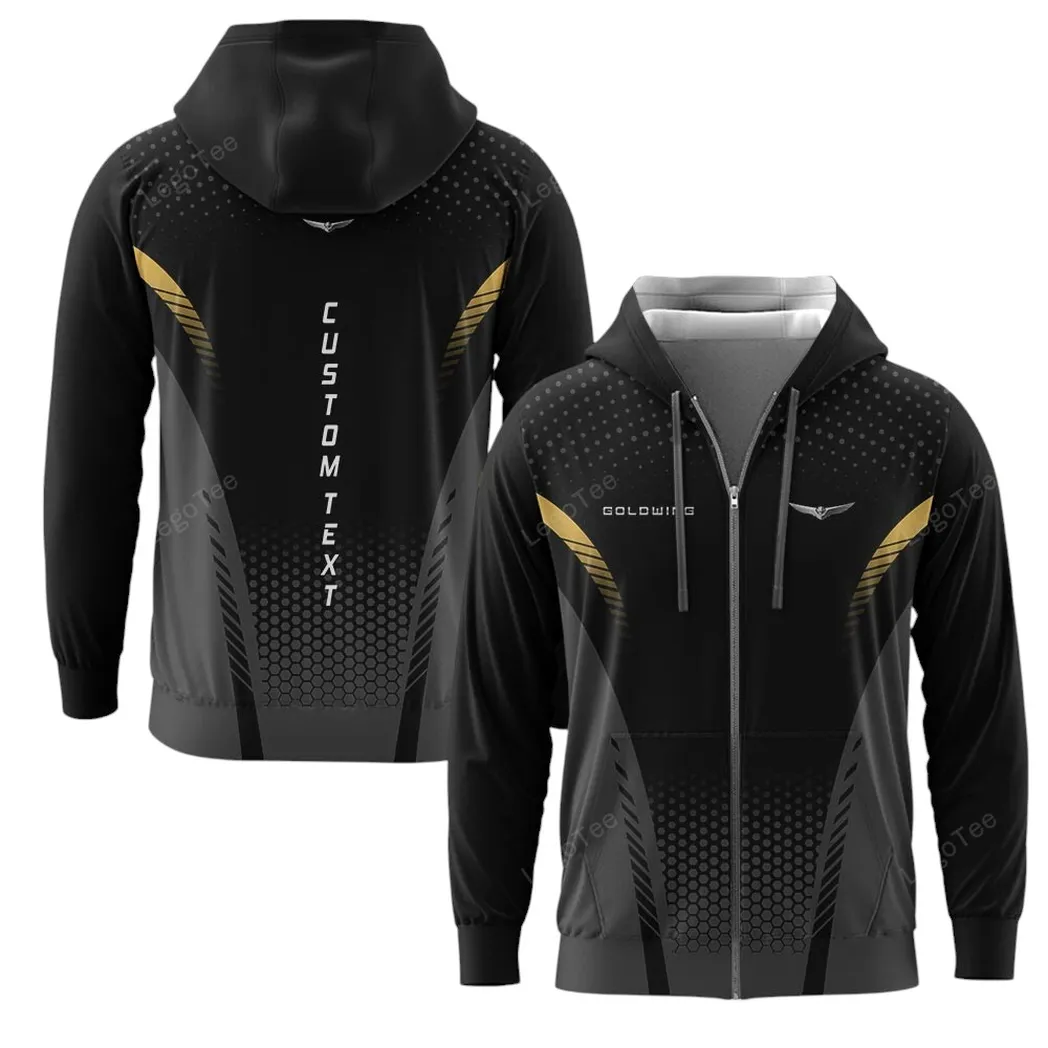 honda gold wing zipper hoodie gift for honda gold wing lovers gift for him husband boyfriend car10803122532