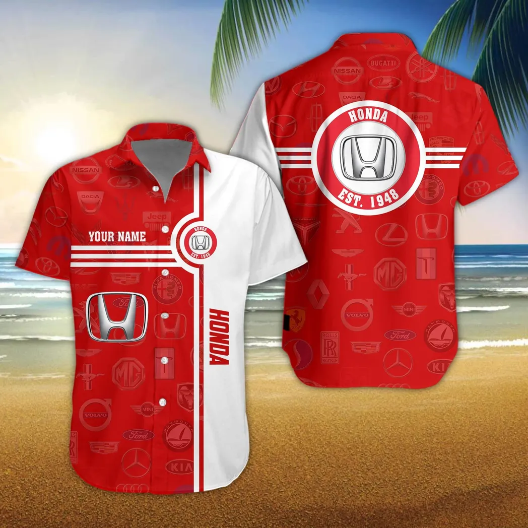 honda hawaiian shirt for men all logo gift for honda fan car174022525026 if4dt