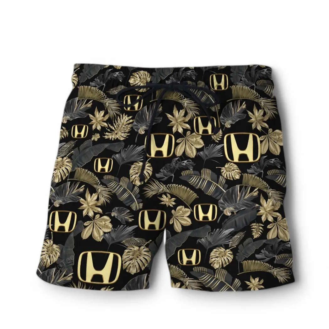 honda hawaiian shirt set for men gift for honda lovers gift for him husband boyfriend car139021125128 1 cvkhk