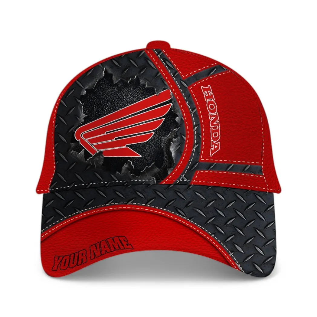 Honda Motorcycle Classic Cap, Gift For Honda Motorcycle Lovers, Gift For Him, Husband, Boyfriend - Red CAR49021825028-6