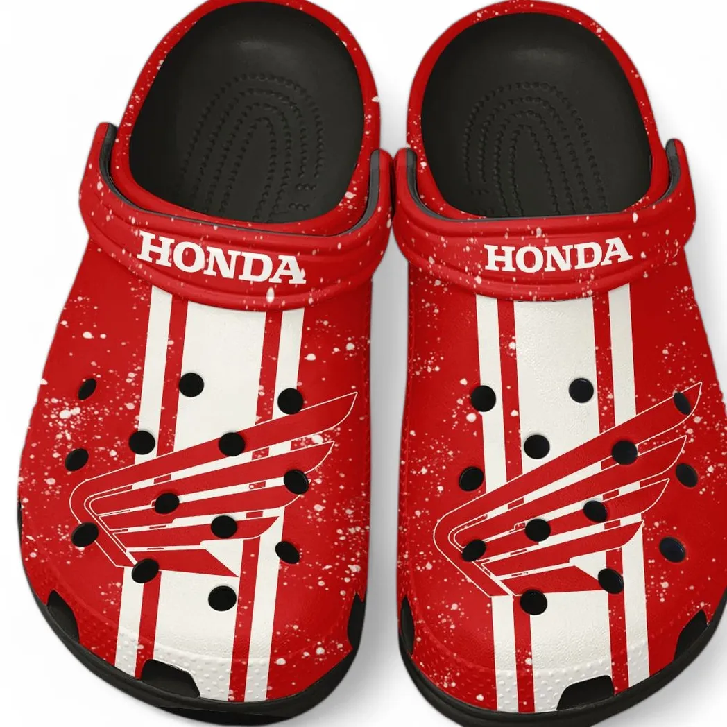 honda motorcycle crocs gift for honda motorcycle lovers gift for him husband boyfriend car62022025044 black 45up0