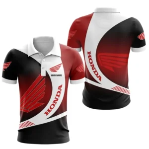 Honda Motorcycle Polo Shirt, All Over Print Shirt For Honda Motorcycle Lovers CAR7402222526