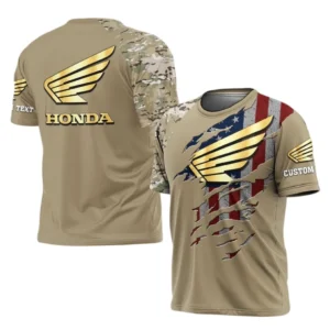 Honda Motorcycle T-Shirt, All Over Print Shirt For Honda Motorcycle Fan CAR46021725039-1