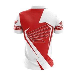 honda motorcycle zipper polo shirt for men gift for honda motorcycle fan car68022125942 y4yjs