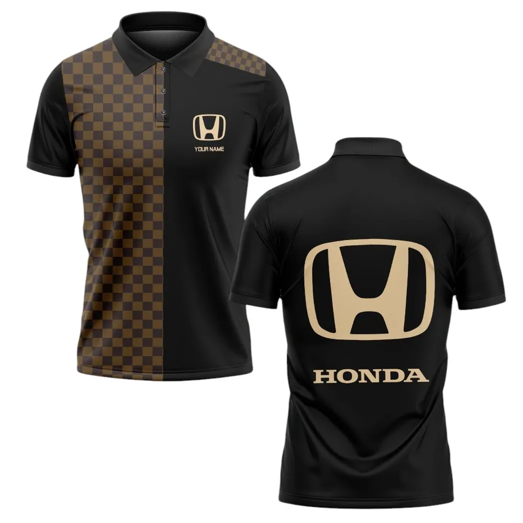 honda polo shirt lv style gift for honda lovers car176022525898 saof8