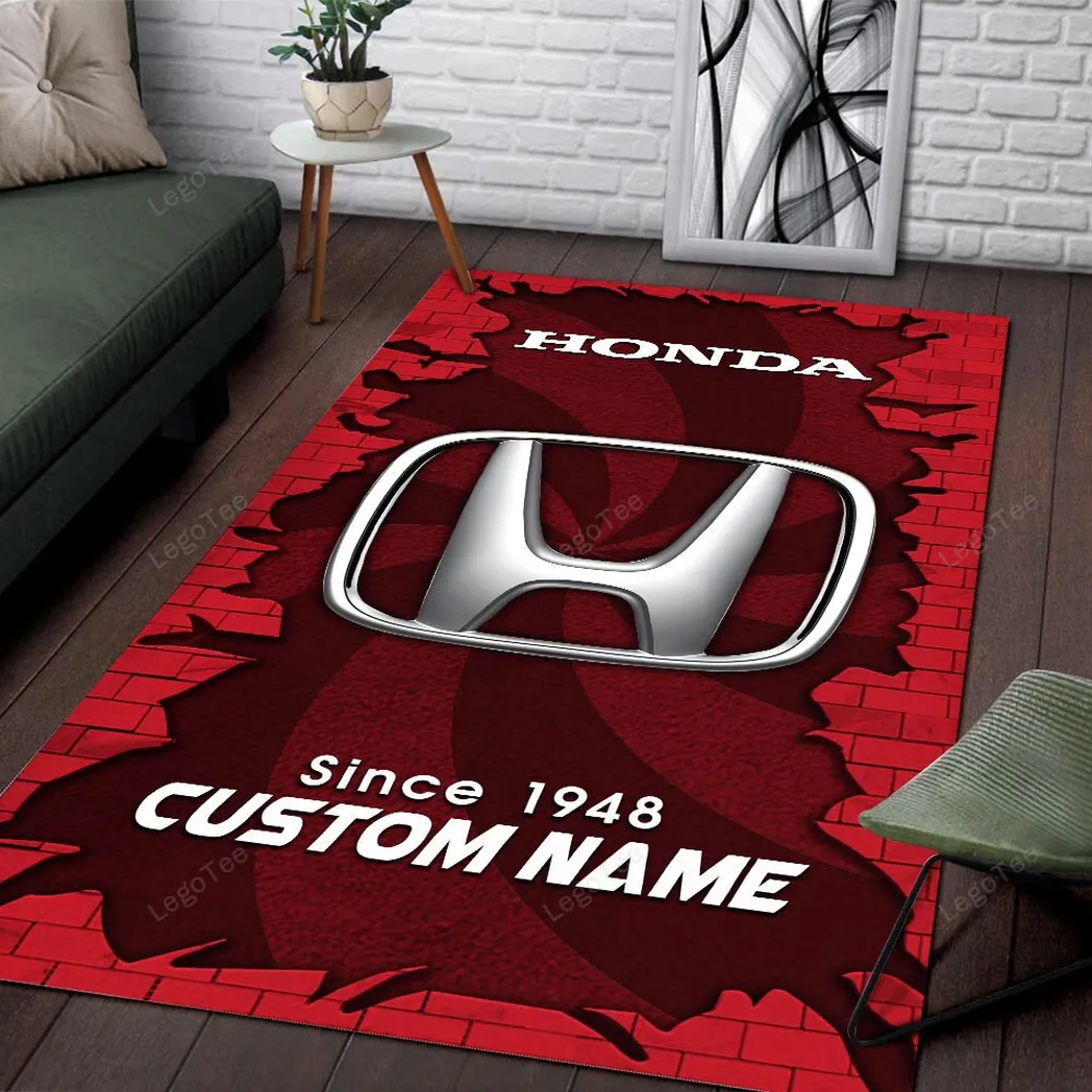 honda rug gift for honda lovers gift for him husband boyfriend car133021225653 qr6vu
