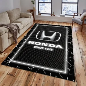 Honda Rug, All Over Print Carpet For Honda Lovers CAR5202192530 - Grey
