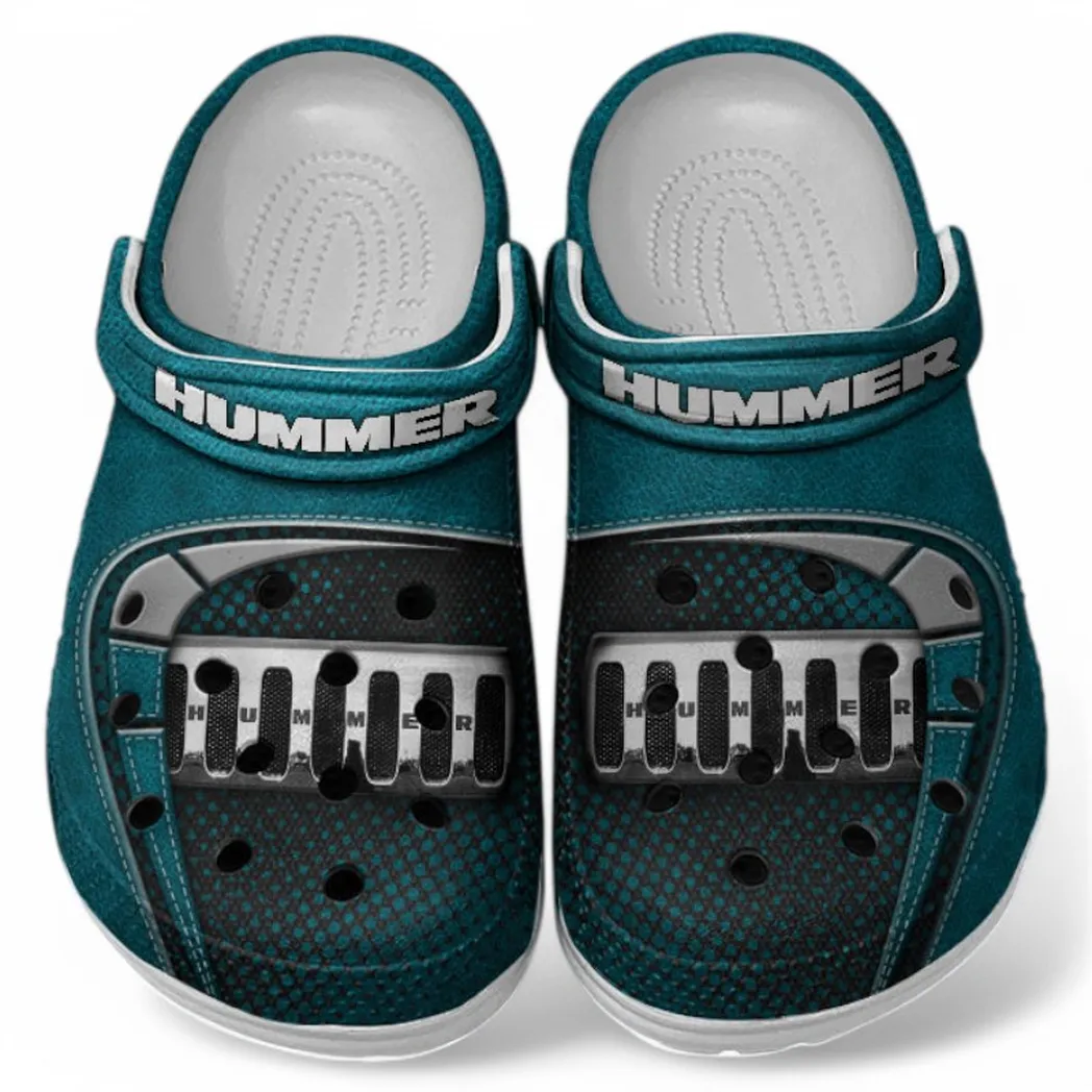 Hummer Crocs Sandals For Men Women, Gift For Hummer Fan CAR177031425600 - Cyan