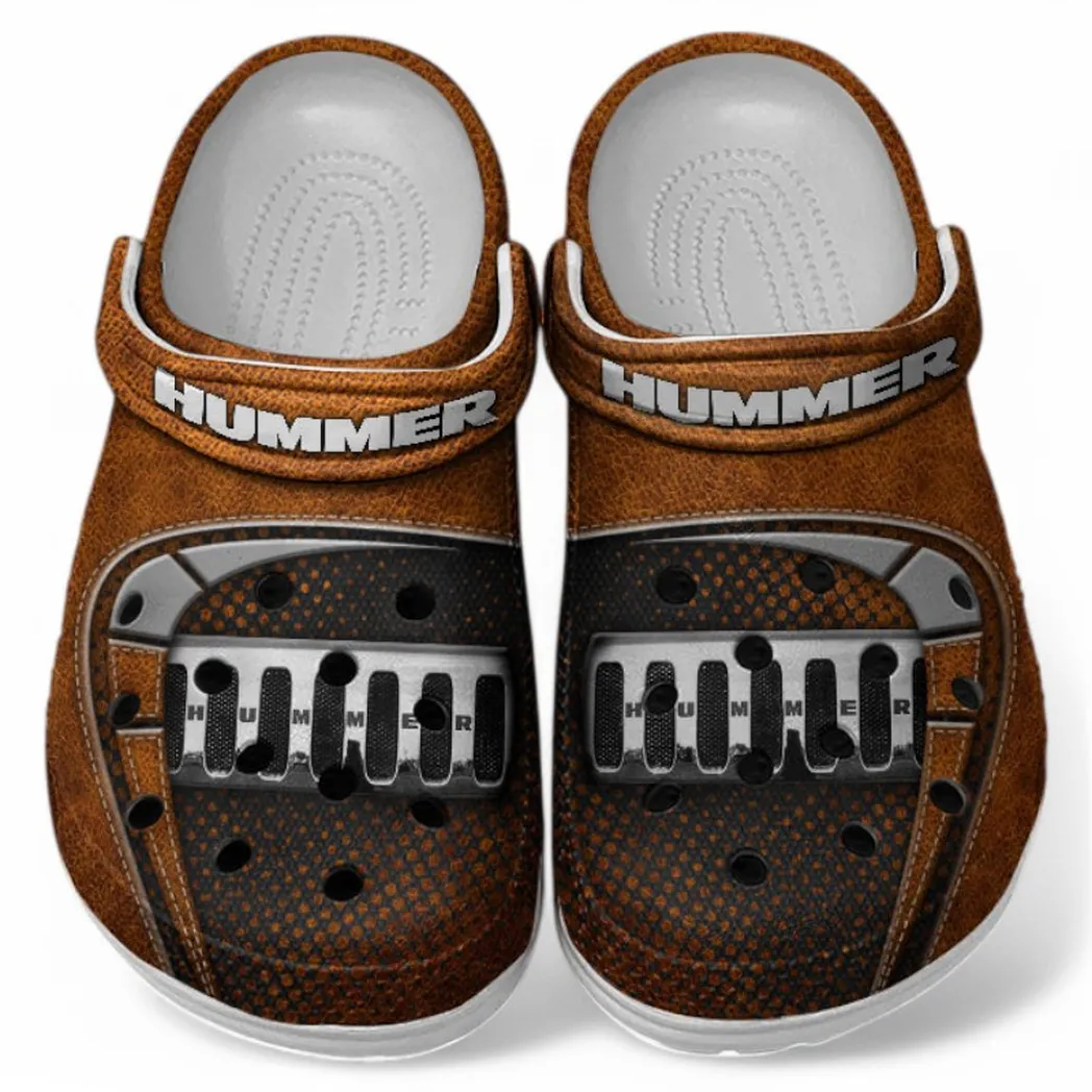 Hummer Crocs Sandals For Men Women, Gift For Hummer Fan CAR177031425600 - Orange