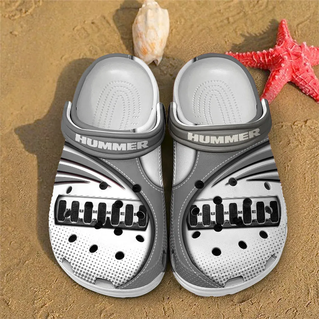 hummer crocs sandals for men women gift for hummer fan car181031525723 gray y2q2y