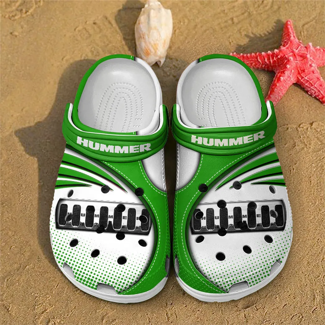 hummer crocs sandals for men women gift for hummer fan car181031525723 green gqmiq