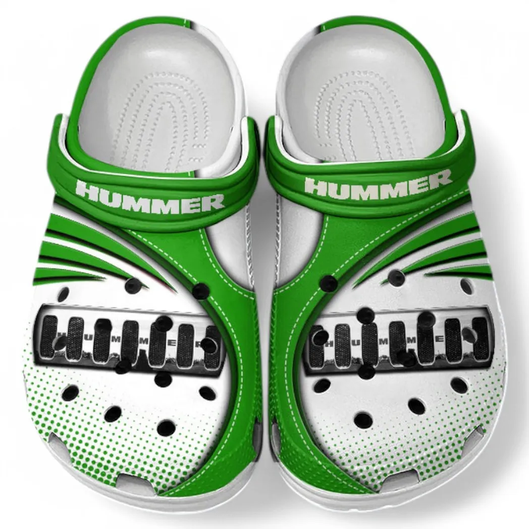 Hummer Crocs Sandals For Men Women, Gift For Hummer Fan CAR181031525723 - Green