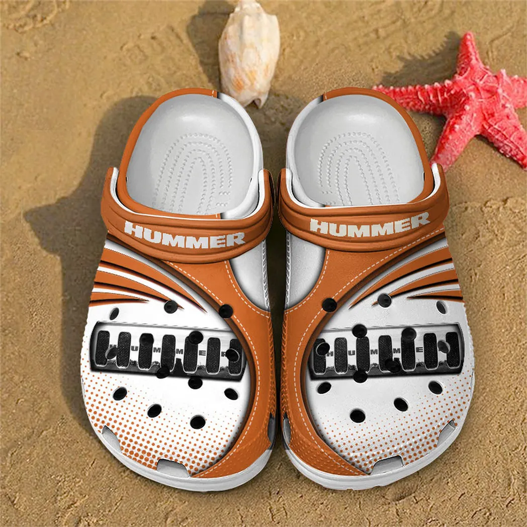 hummer crocs sandals for men women gift for hummer fan car181031525723 orange utzfp