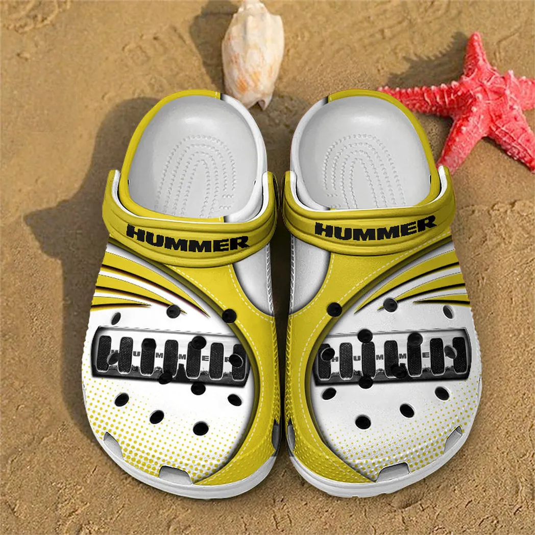 hummer crocs sandals for men women gift for hummer fan car181031525723 yellow w5iqc