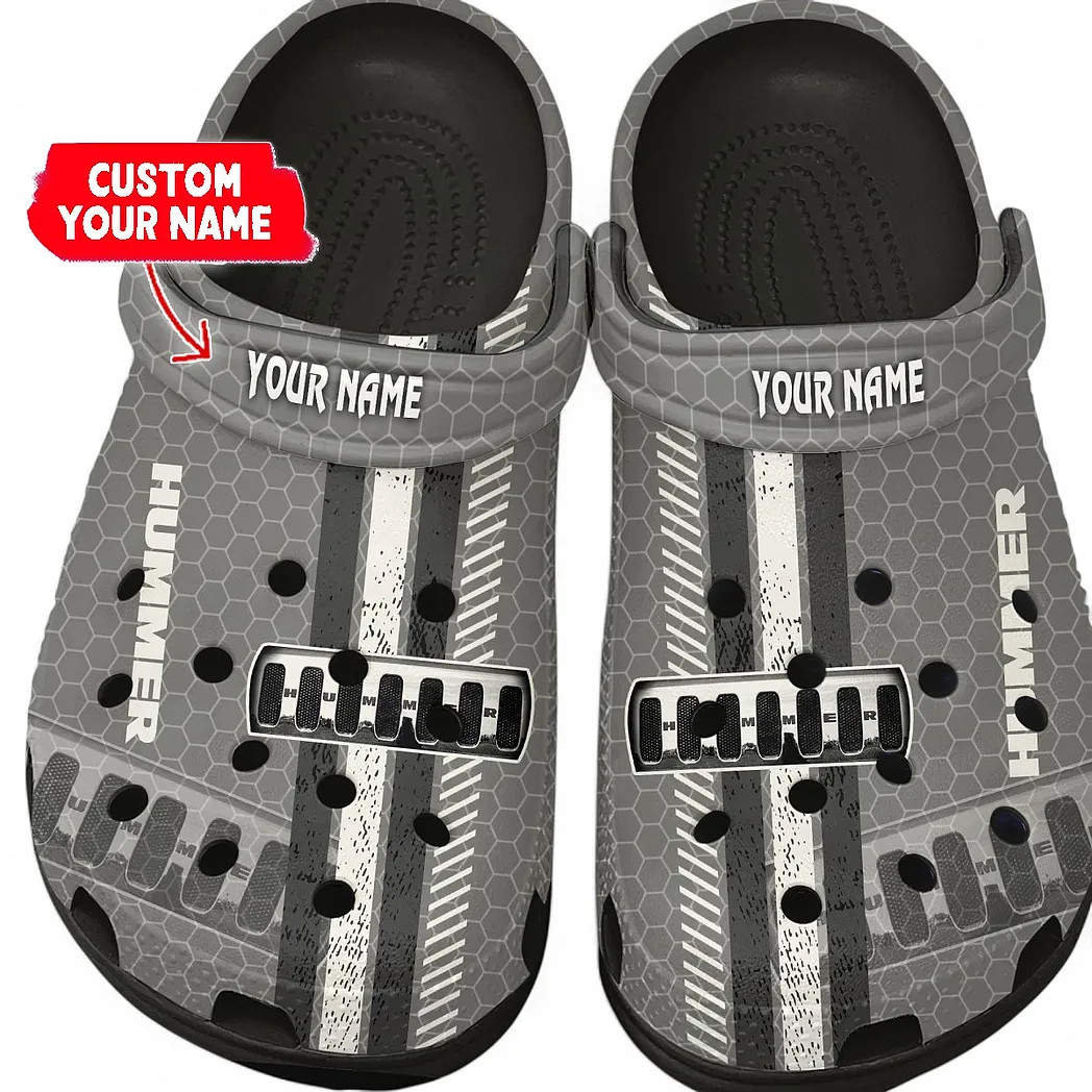 hummer crocs shoes gift for hummer lovers birthday gift for husband boyfriend car82022025600 black