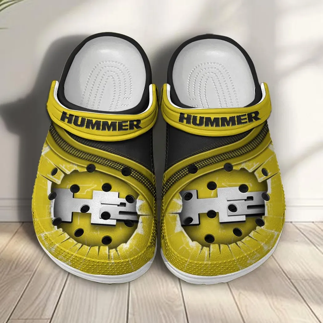 hummer h2 crocs clogs men women gift for hummer h2 fan car188032025146 yellow ugjc2