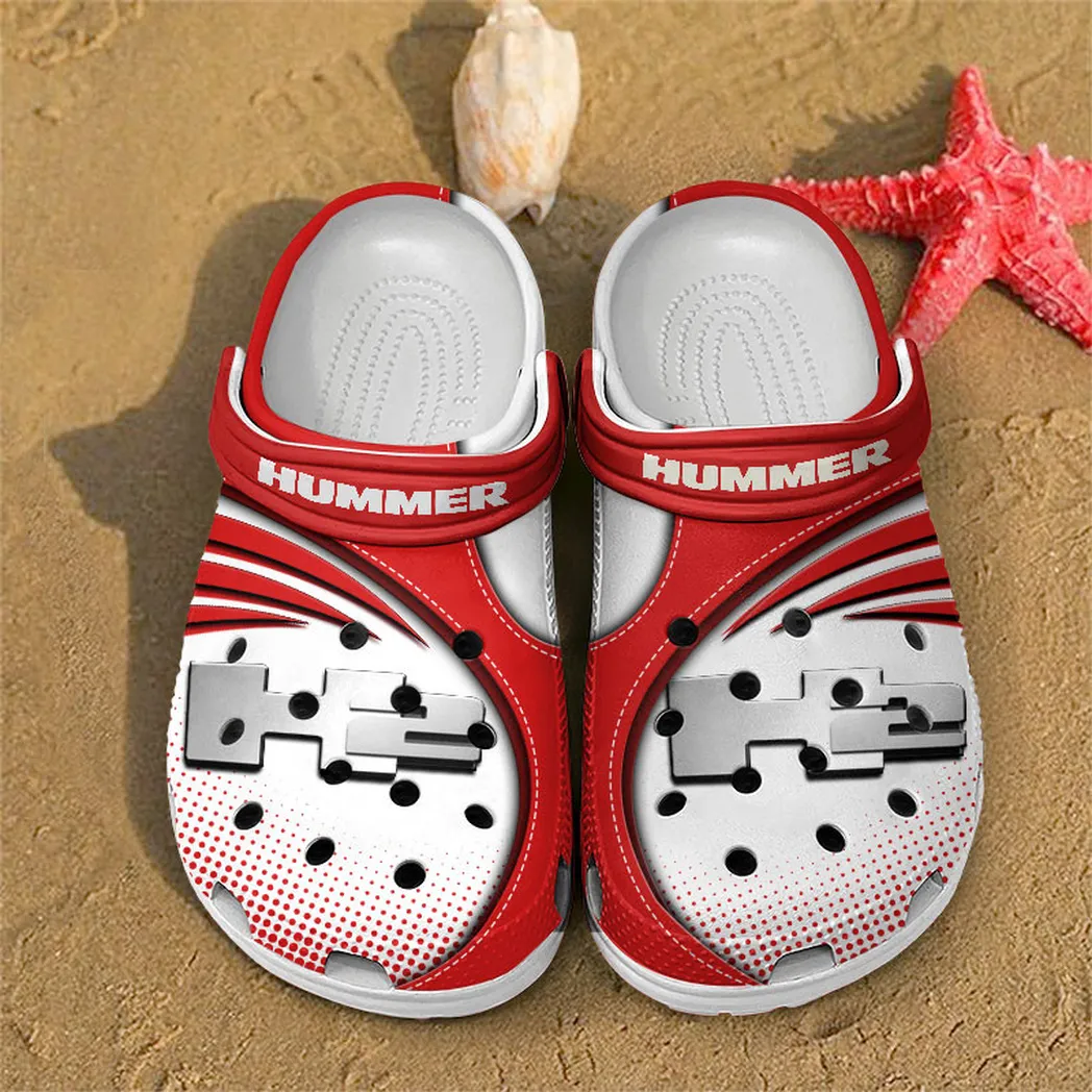 hummer h2 crocs sandals for men women gift for hummer h2 fan car181031525706 red lrwuz