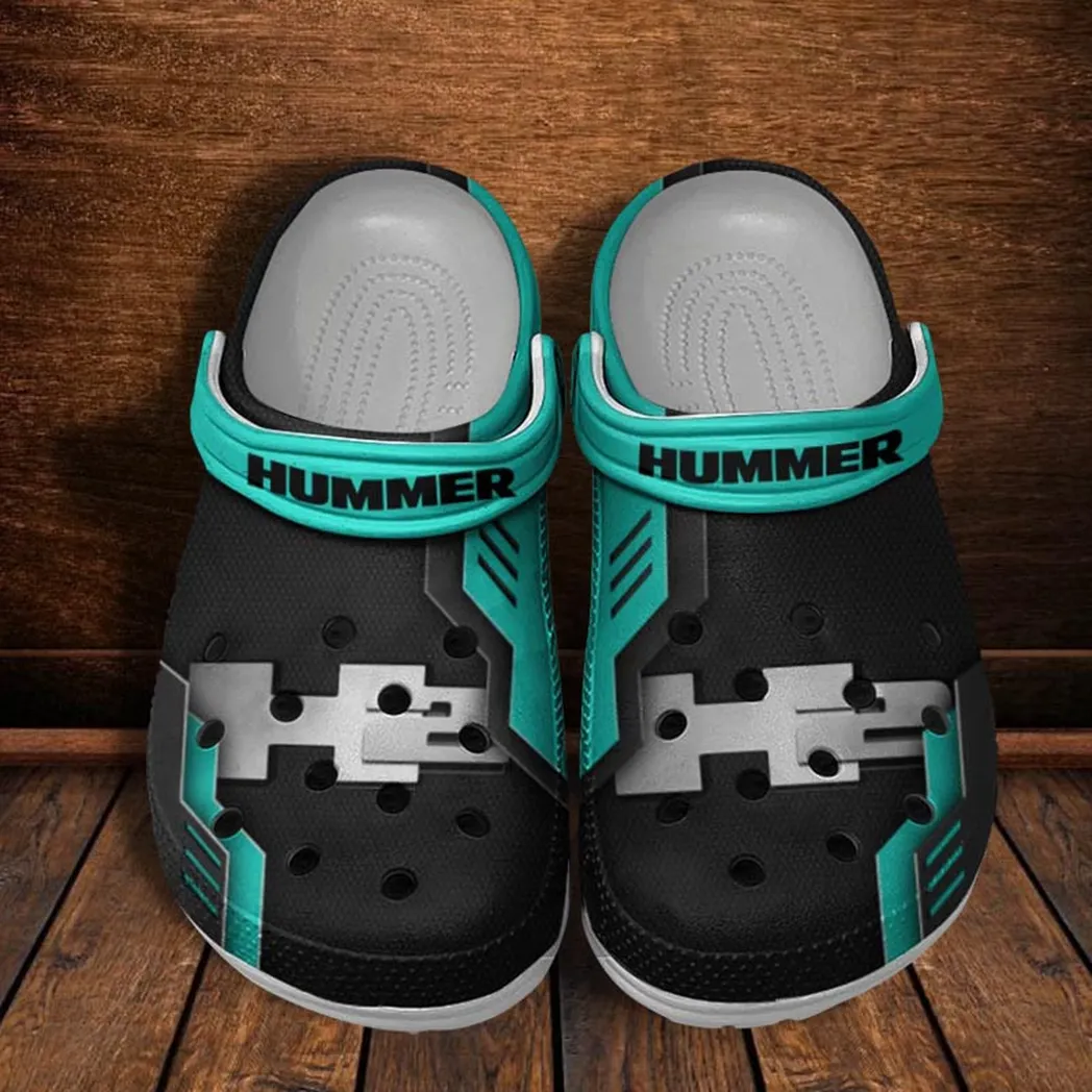 hummer h2 crocs shoes clogs men women gift for hummer h2 fan car185031525262 cyan usjhi