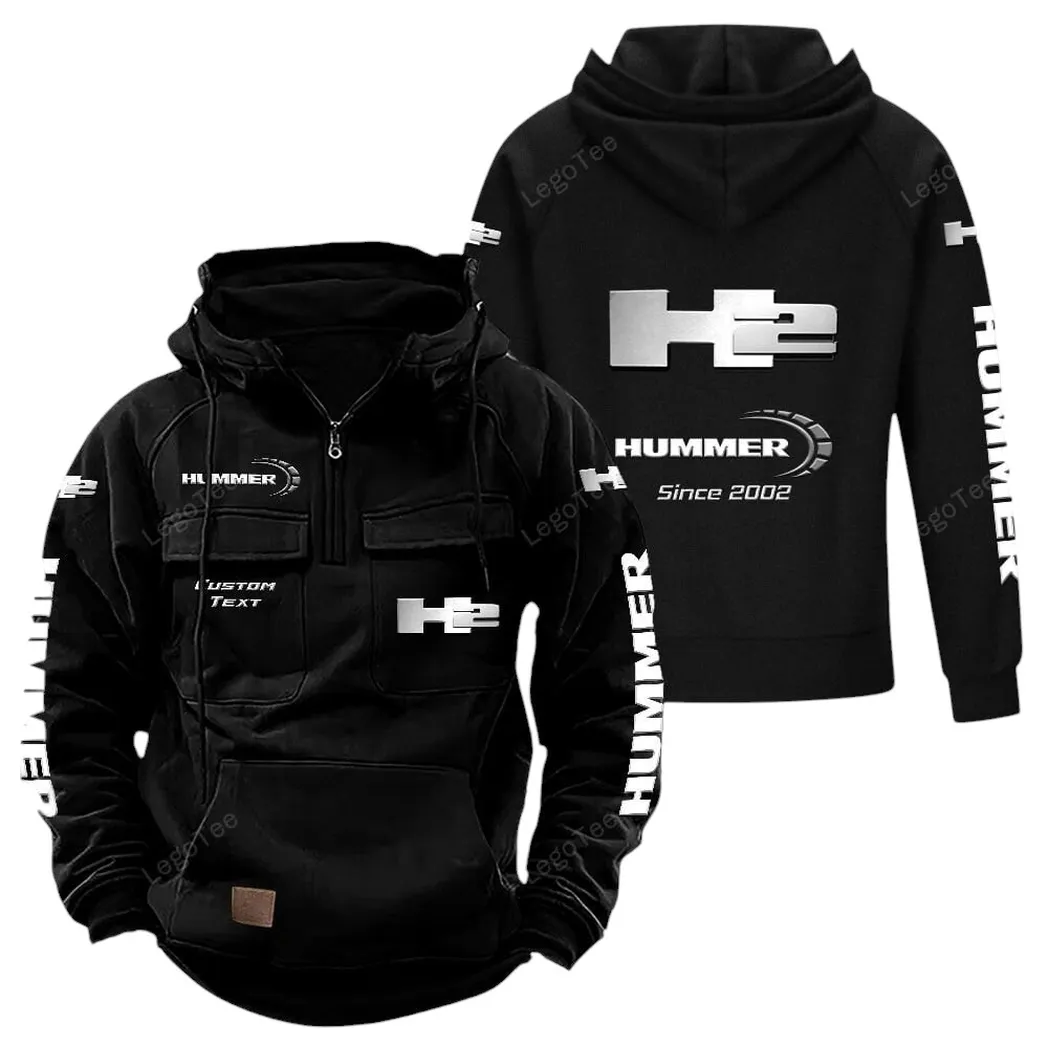 hummer h2 tactical quarter zip hoodie gift for hummer h2 lovers gift for him husband boyfriend black car96021425710 2 ac3wd