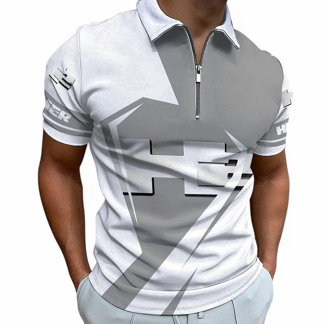 hummer h2 zipper polo shirt for men gift for hummer h2 fan car68022125970 rb10z