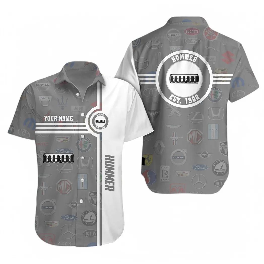 hummer hawaiian shirt for men all logo gift for hummer fan car174022525003