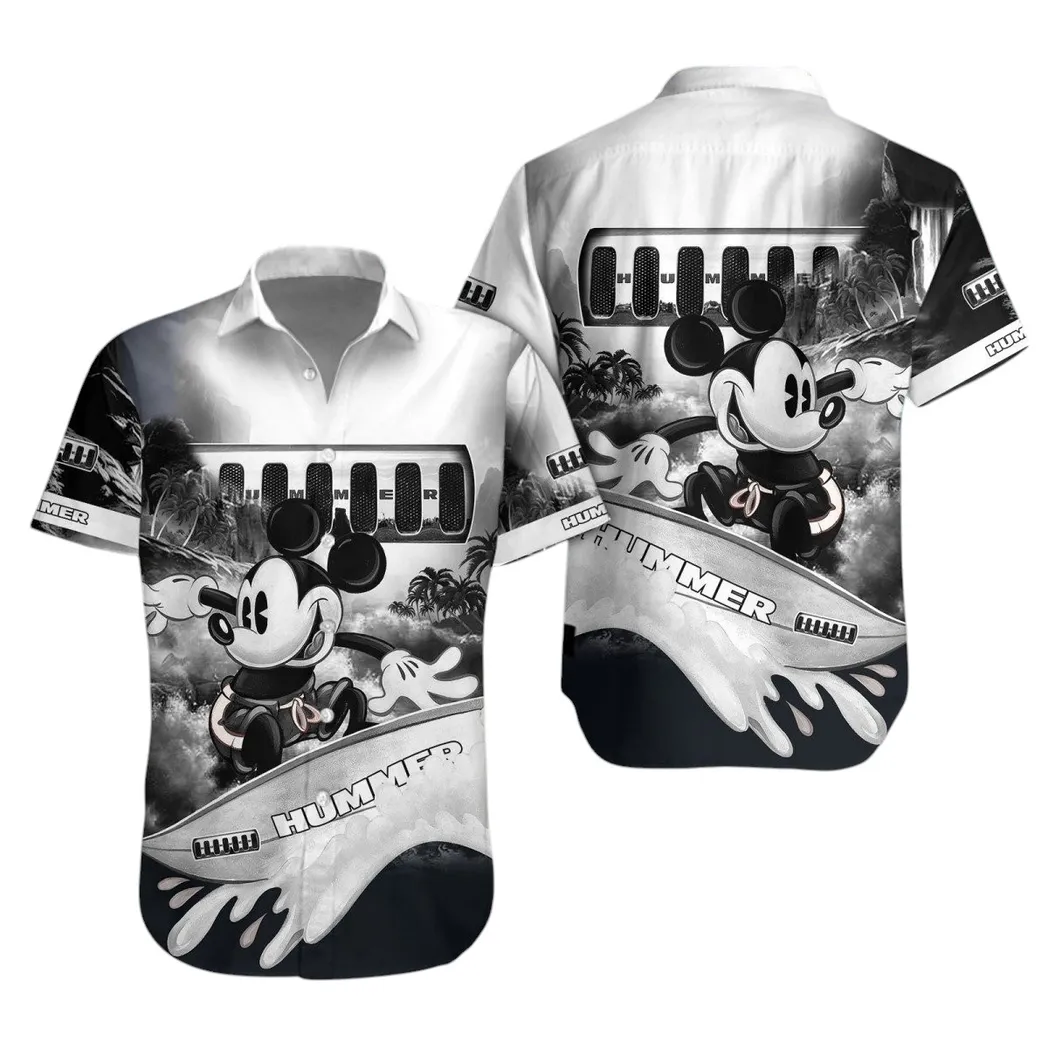 Hummer Hawaiian Shirt For Men, Gift For Hummer Lovers, Gift For Him, Husband, Boyfriend CAR53030625052