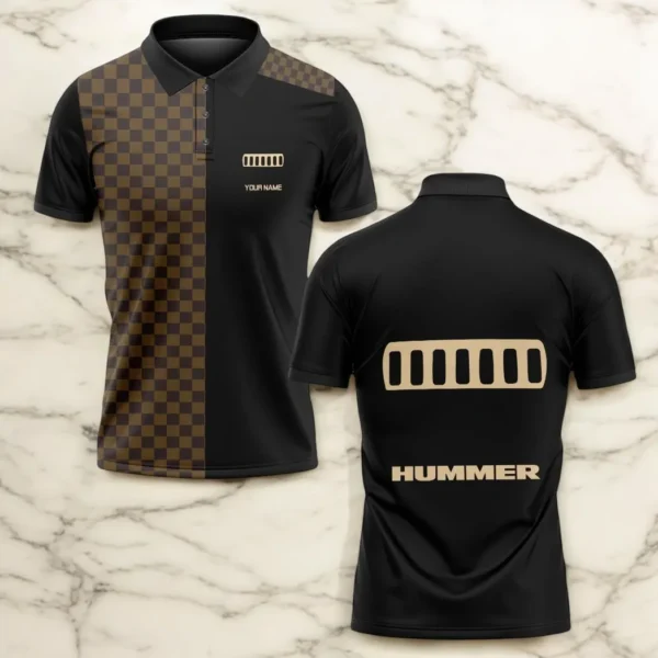 hummer polo shirt lv style gift for hummer lovers car176022525913