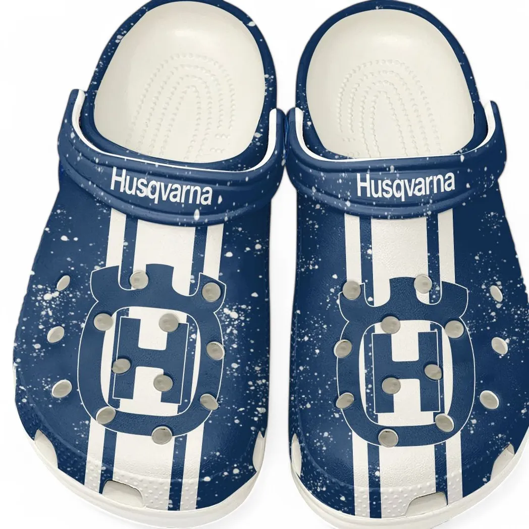 husqvarna crocs gift for husqvarna lovers gift for him husband boyfriend car62022025019 white 4tzhl