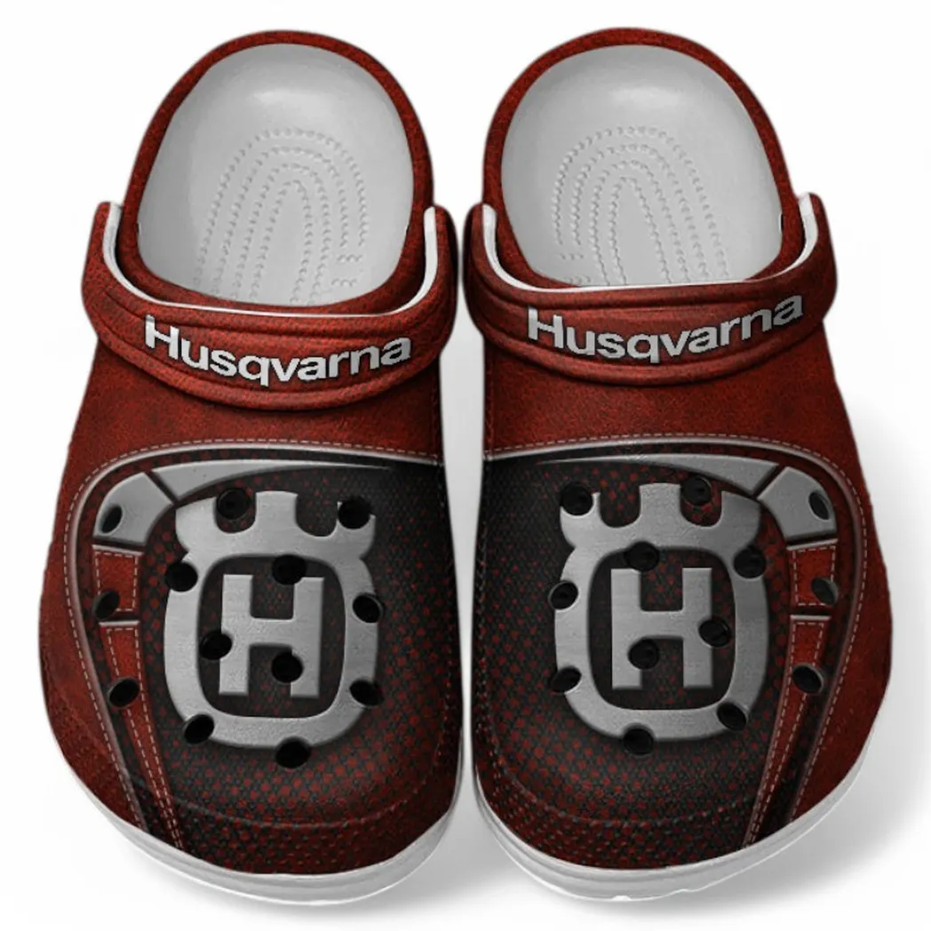 Husqvarna Crocs Shoes, Clogs Men Women, Gift For Husqvarna Fan CAR183031725118 - Red