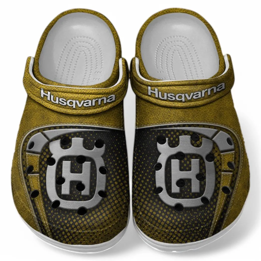 Husqvarna Crocs Shoes, Clogs Men Women, Gift For Husqvarna Fan CAR183031725118 - Yellow