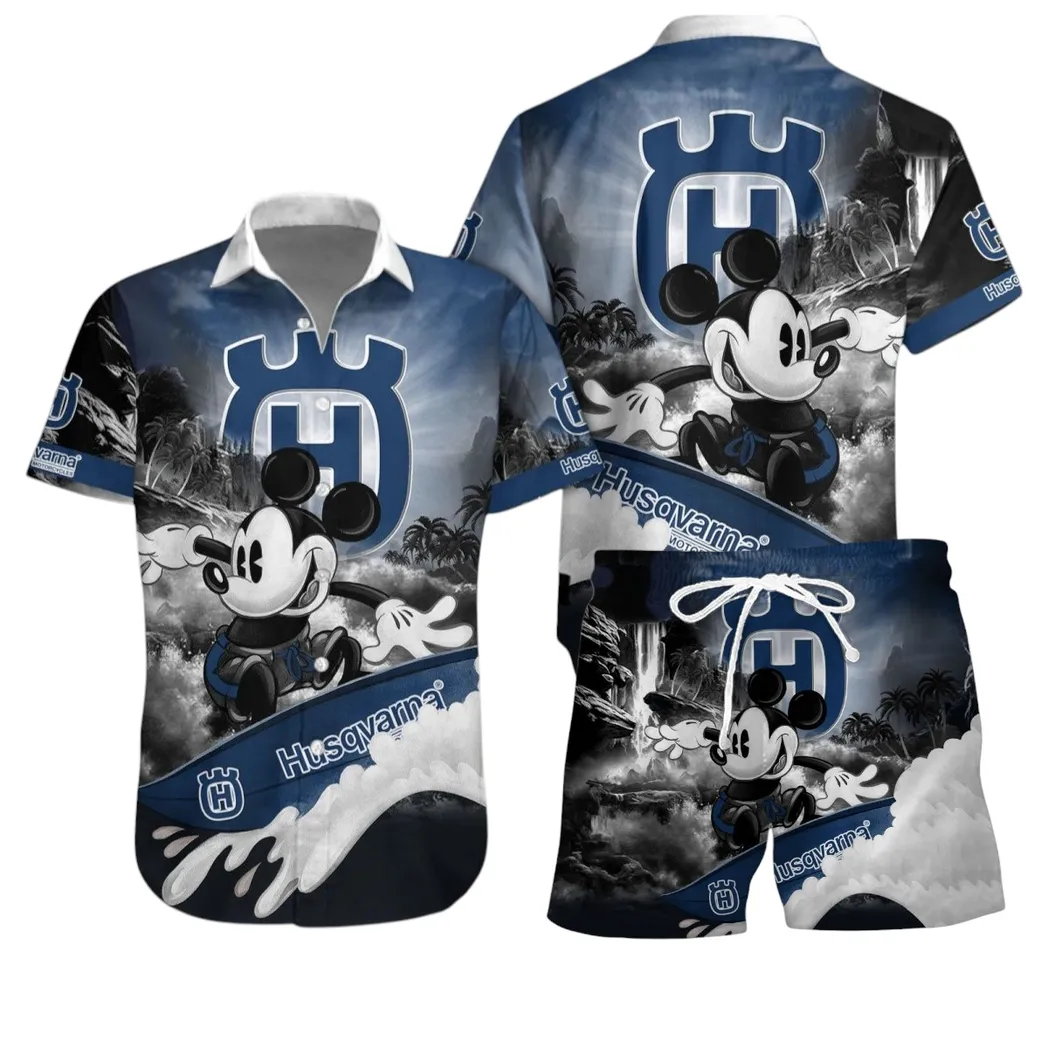 husqvarna hawaiian shirt set gift for husqvarna lovers gift for him husband boyfriend car53030625053 2b75g