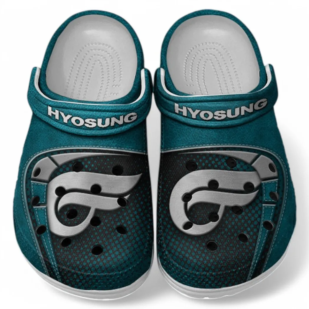 Hyosung Crocs Shoes, Clogs Men Women, Gift For Hyosung Fan CAR183031725123 - Cyan