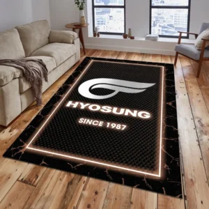 Hyosung Rug, All Over Print Carpet For Hyosung Lovers CAR5202192532 - Brown