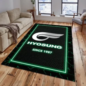 Hyosung Rug, All Over Print Carpet For Hyosung Lovers CAR5202192532 - Green