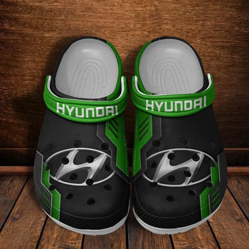 hyundai crocs shoes clogs men women gift for hyundai fan car185031525282 green u542r