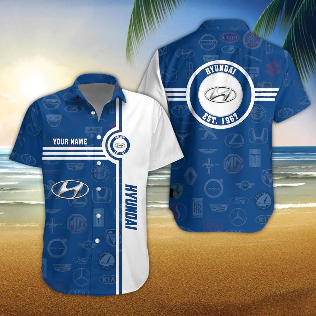 hyundai hawaiian shirt for men all logo gift for hyundai fan car174022525061 racc0