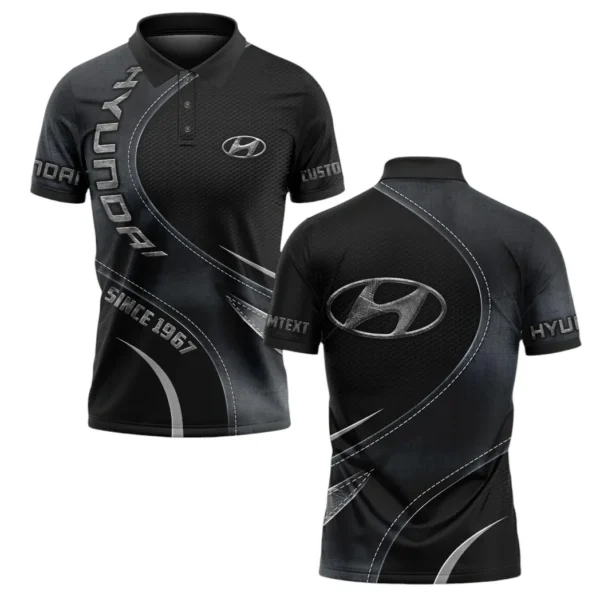 hyundai polo shirt gift for hyundai lovers gift for him husband boyfriend car17102252523