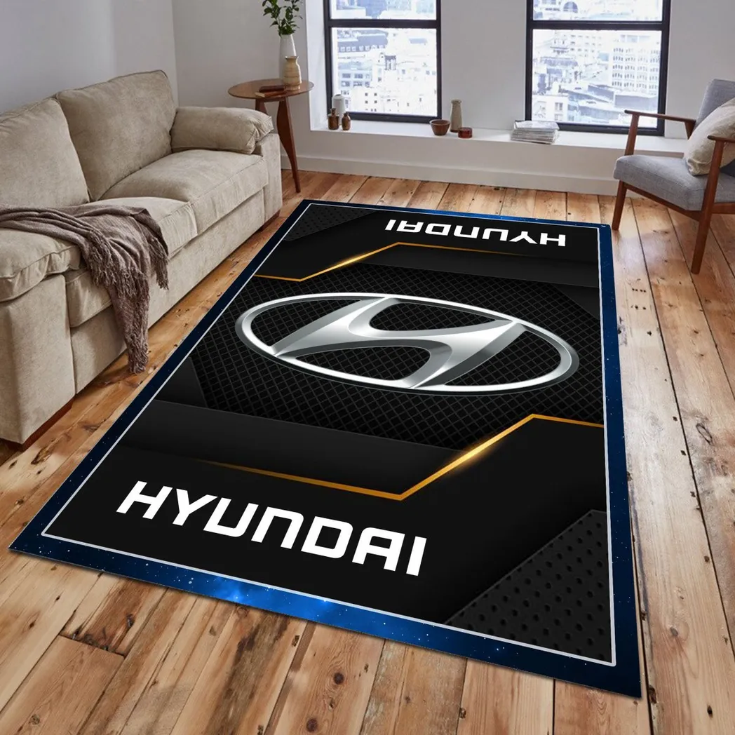 hyundai rug gift for hyundai lovers gift for him husband boyfriend car08021125043 3pztc