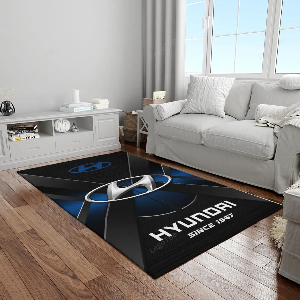 hyundai rug gift for hyundai lovers gift for him husband boyfriend car133021225568