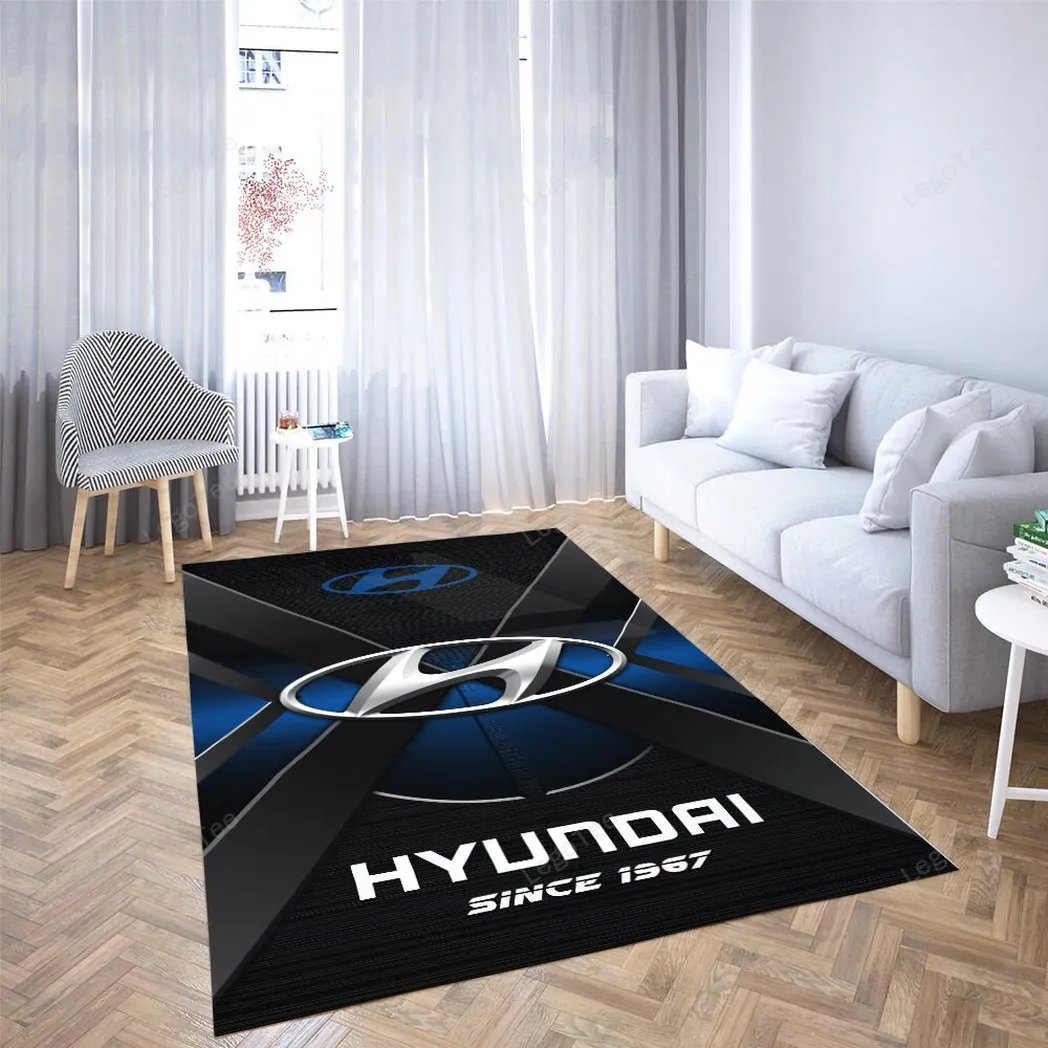 hyundai rug gift for hyundai lovers gift for him husband boyfriend car133021225568 voo10