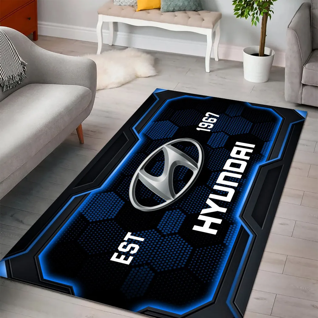 hyundai rug gift for hyundai lovers gift for him husband boyfriend car3102132523 nqopr
