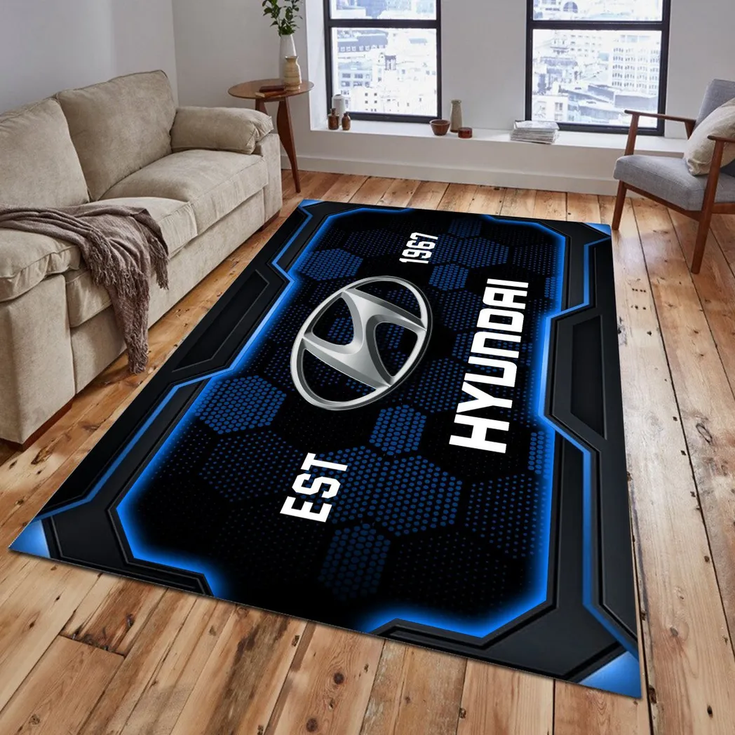 hyundai rug gift for hyundai lovers gift for him husband boyfriend car3102132523 yerjw