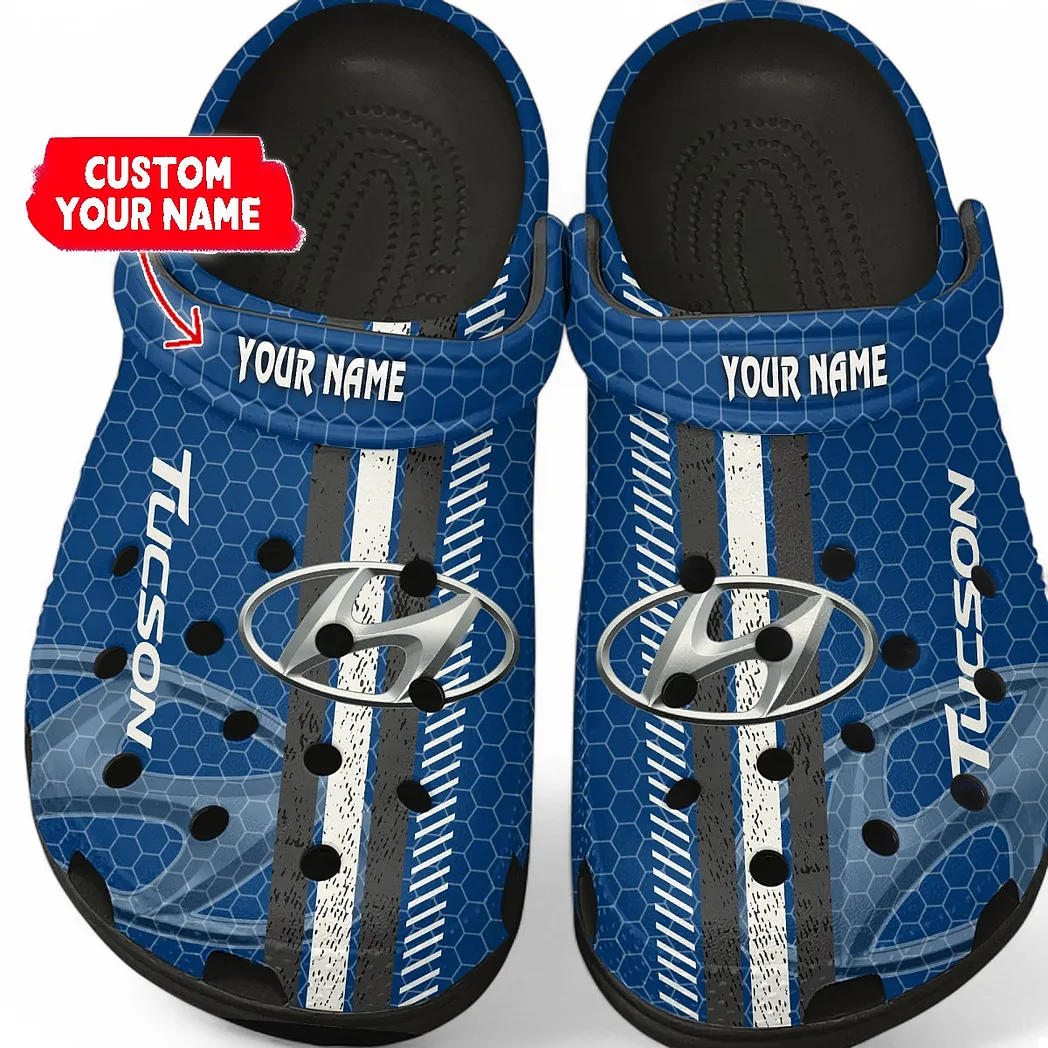 hyundai tucson crocs shoes gift for hyundai tucson lovers birthday gift for husband boyfriend car82022025602 black 0tcre