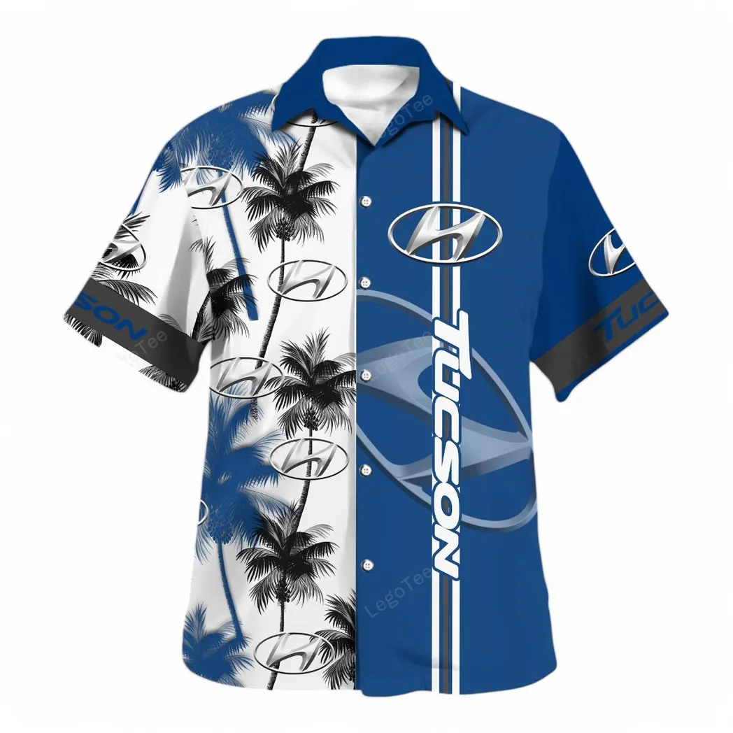 Hyundai Tucson Hawaiian Shirt For Men, Gift For Hyundai Tucson Lovers, Gift For Him, Husband, Boyfriend CAR143021125077