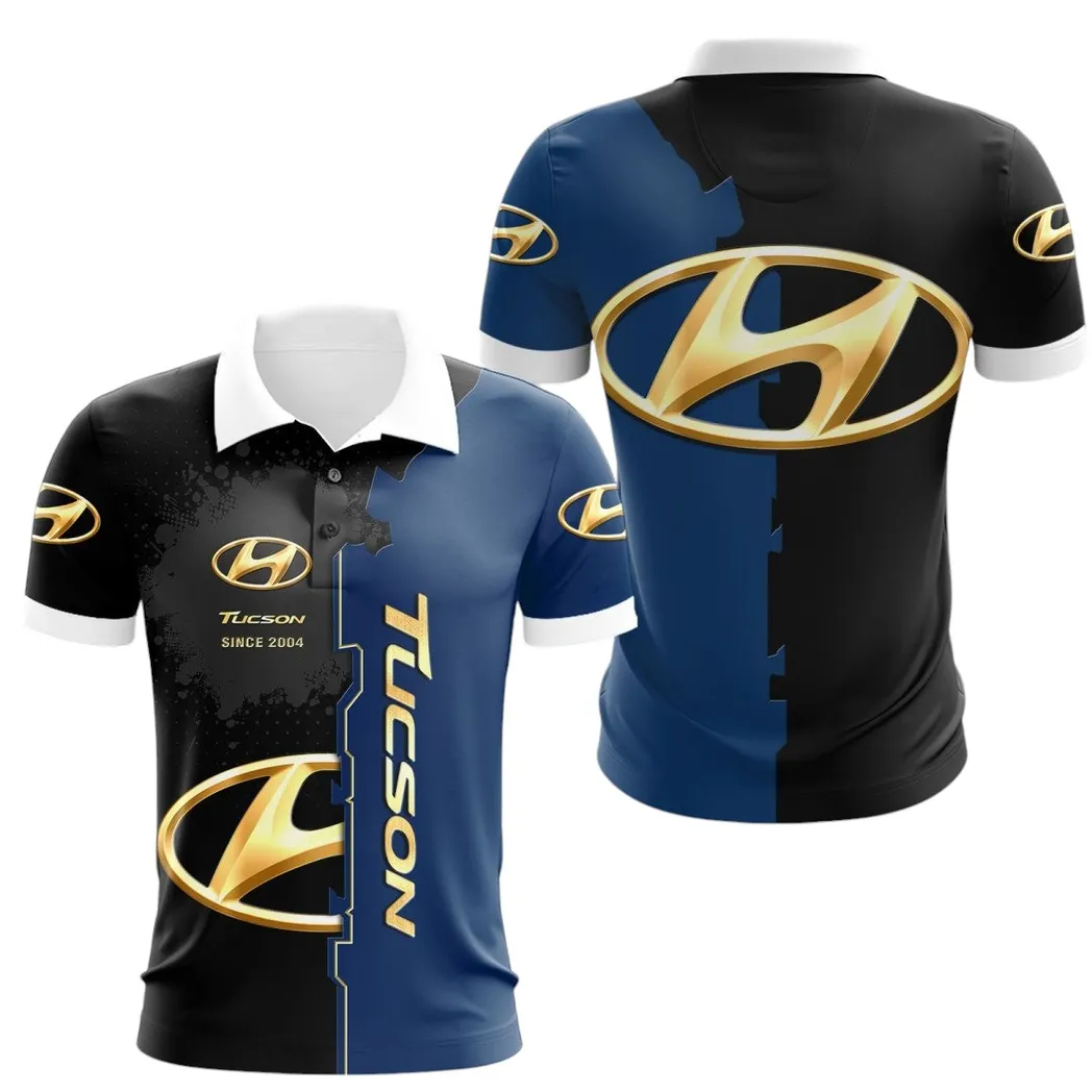 hyundai tucson polo shirt gift for hyundai tucson lovers gift for him husband boyfriend car44021725038 1 18nky