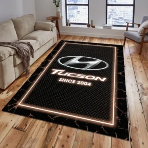Hyundai Tucson Rug, All Over Print Carpet For Hyundai Tucson Lovers CAR5202192533 - Brown