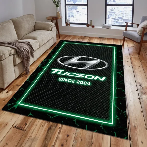 hyundai tucson rug gift for hyundai tucson lovers gift for him husband boyfriend car5202192533 green eumk9