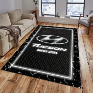 Hyundai Tucson Rug, All Over Print Carpet For Hyundai Tucson Lovers CAR5202192533 - Grey