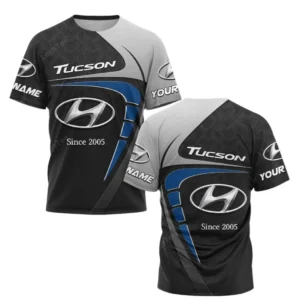 Hyundai Tucson T-Shirt, All Over Print Shirt For Hyundai Tucson Fan CAR11603032535